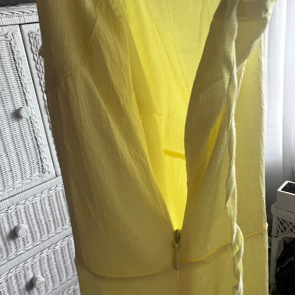 ZARA Yellow Dress, Large,‎ fits like a Medium - Picture 4 of 7